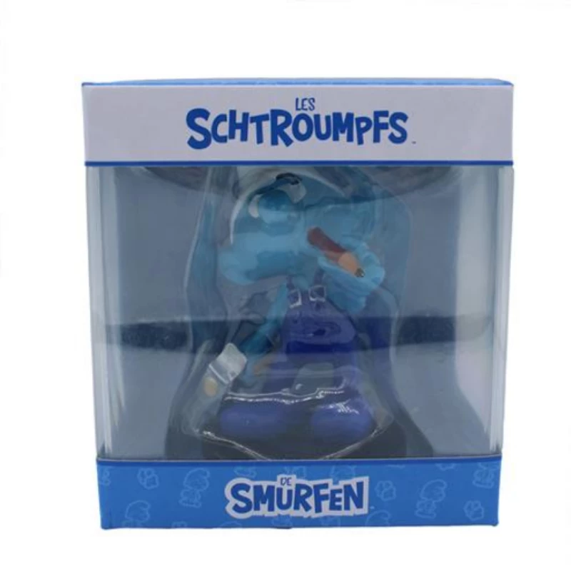 SCHTROUMPF BRICOLEUR - Les Schtroumpfs Blue Resin