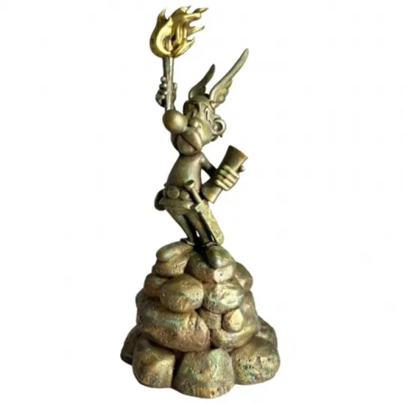 ASTERIX LA LIBERTÉ ÉCLAIRANT LE MONDE BRONZE - Astérix Pixi Atelier Bronze