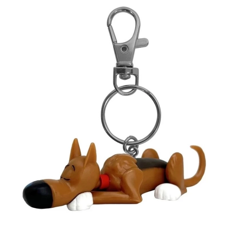 PORTE-CLES RANTANPLAN COUCHE - Lucky Luke Plastoy