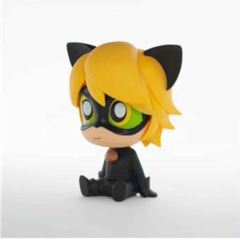 TIRELIRE CHAT NOIR LADYBUG CHIBI - Miraculous Ladybug