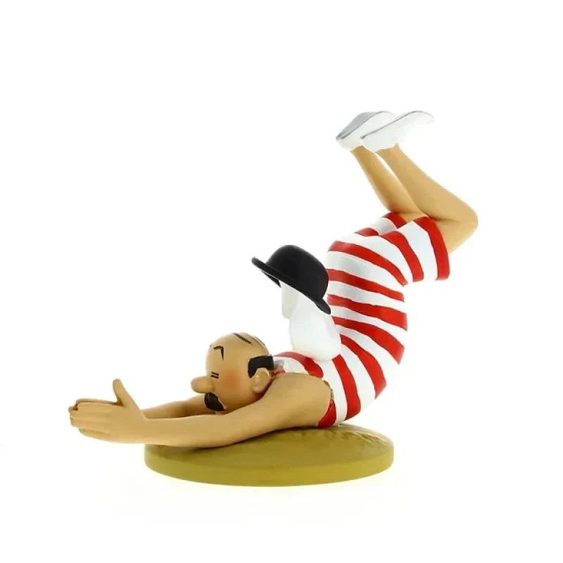 TINTIN - DUPOND BAIGNEUR - Tintin Moulinsart Résine