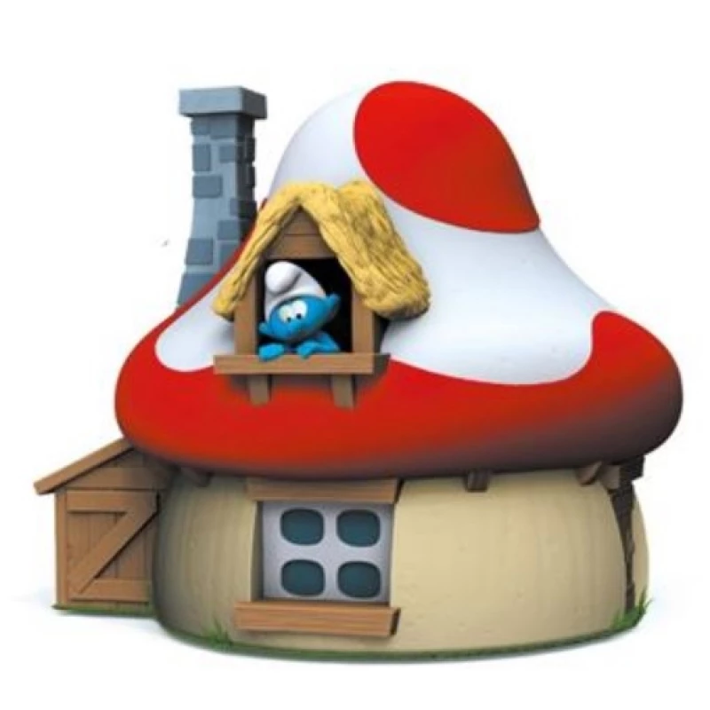 TIRELIRE MAISON CHAMPIGNON DES SCHTROUMPFS - Les Schtroumpfs Plastoy