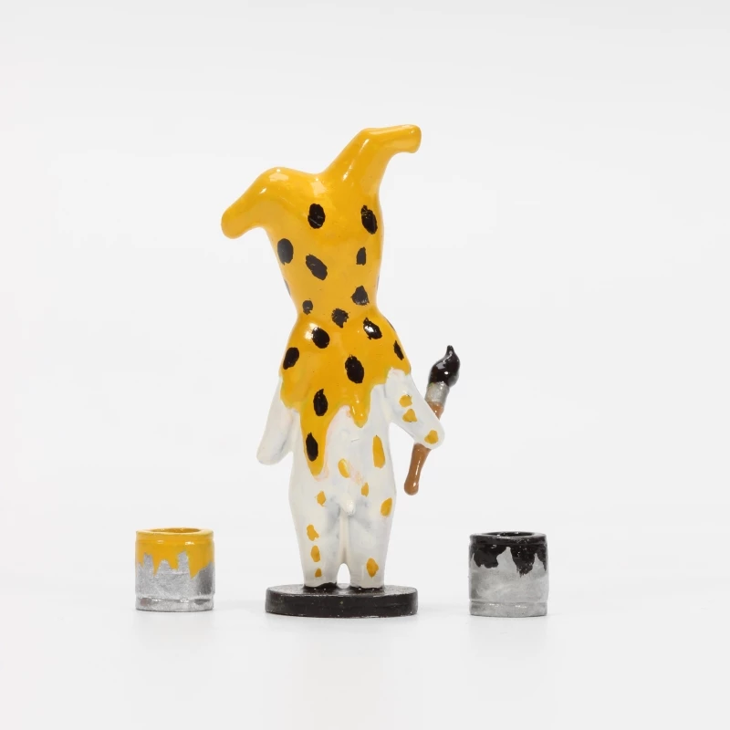 PIXI ROGER-ROGER - EN CAMOUFLAGE JAUNE TACHETE NOIR - Roger Roger Collection Classique n° 3