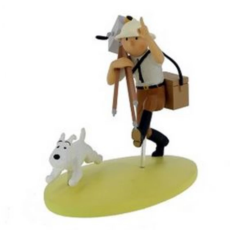 TINTIN CINEASTE ET MILOU AU CONGO - Tintin Moulinsart Résine
