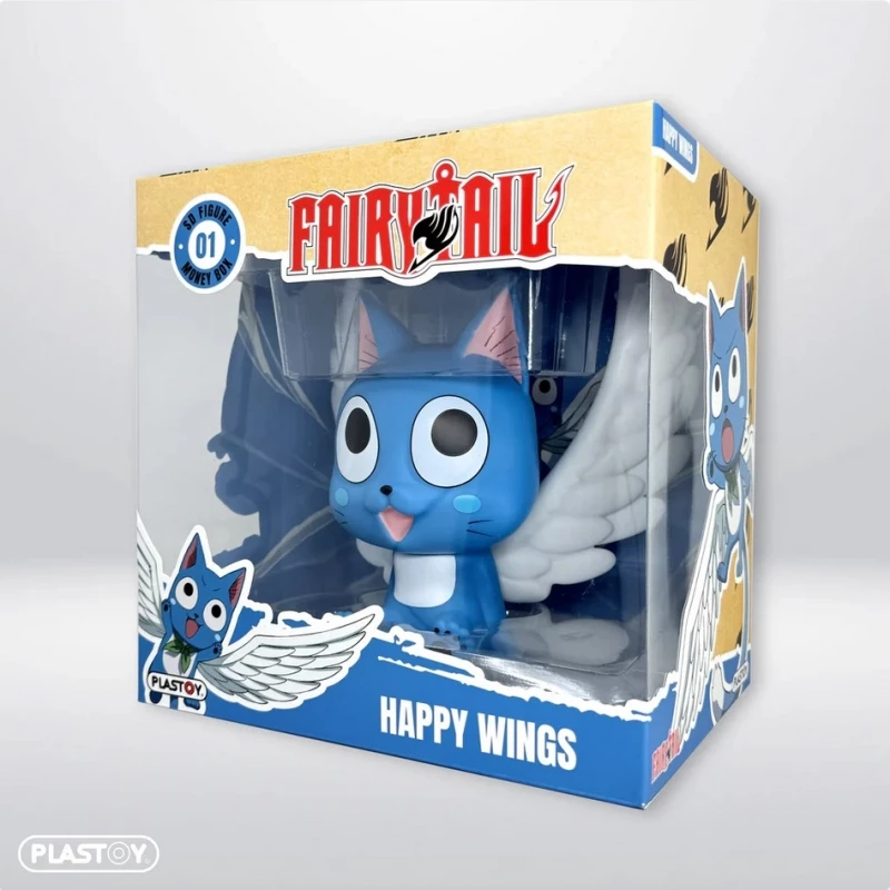TIRELIRE HAPPY WINGS - Les Héros des Mangas