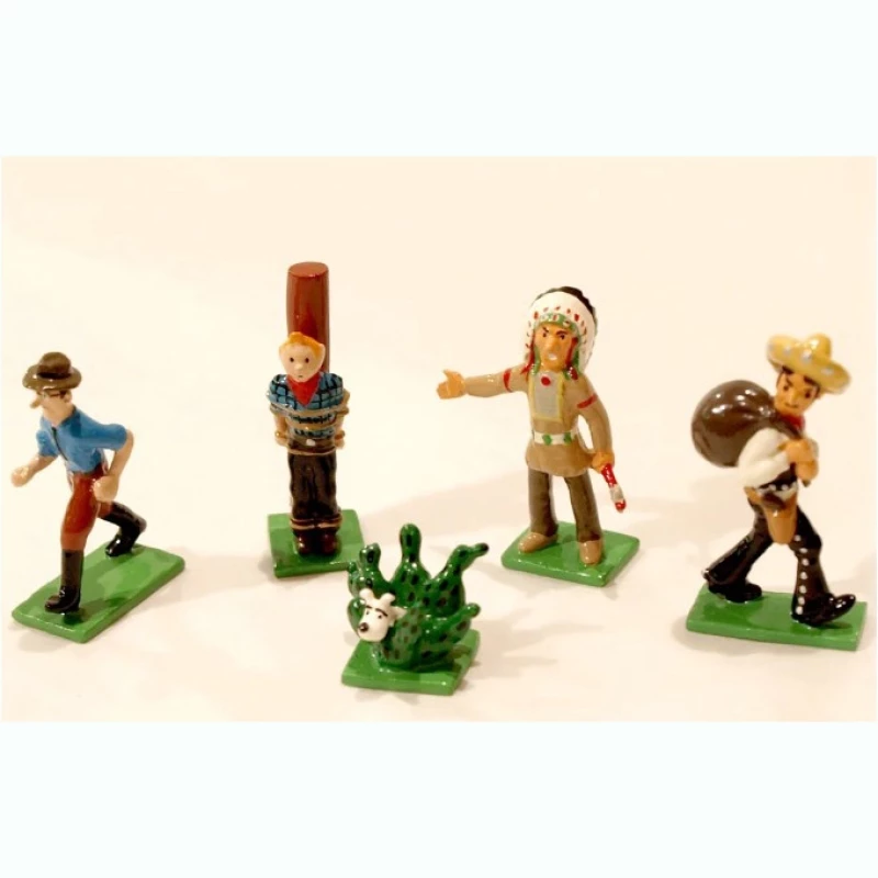 MINI-SÉRIE FAR WEST - Hergé mini 2ème série