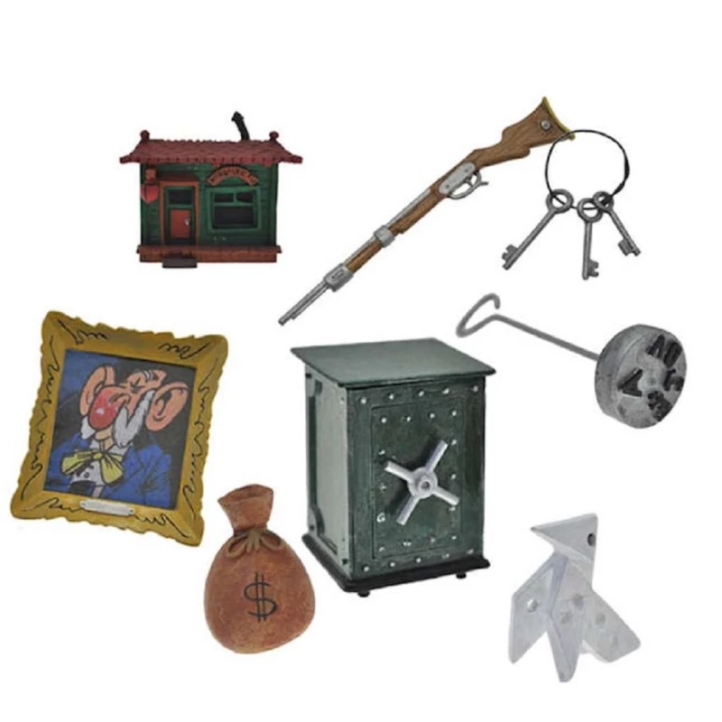 BOITE N° 1 - Lucky Luke Les Objets du mythe 