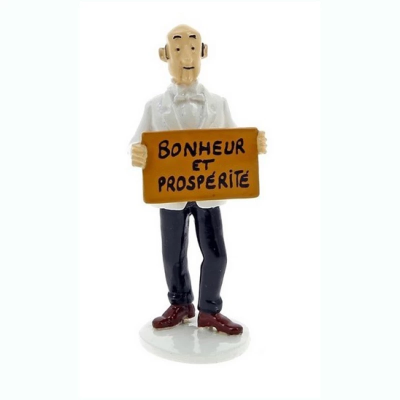 CARTE DE VOEUX- NESTOR-BONHEUR ET PROSPERITE - Tintin Moulinsart La carte de vœux