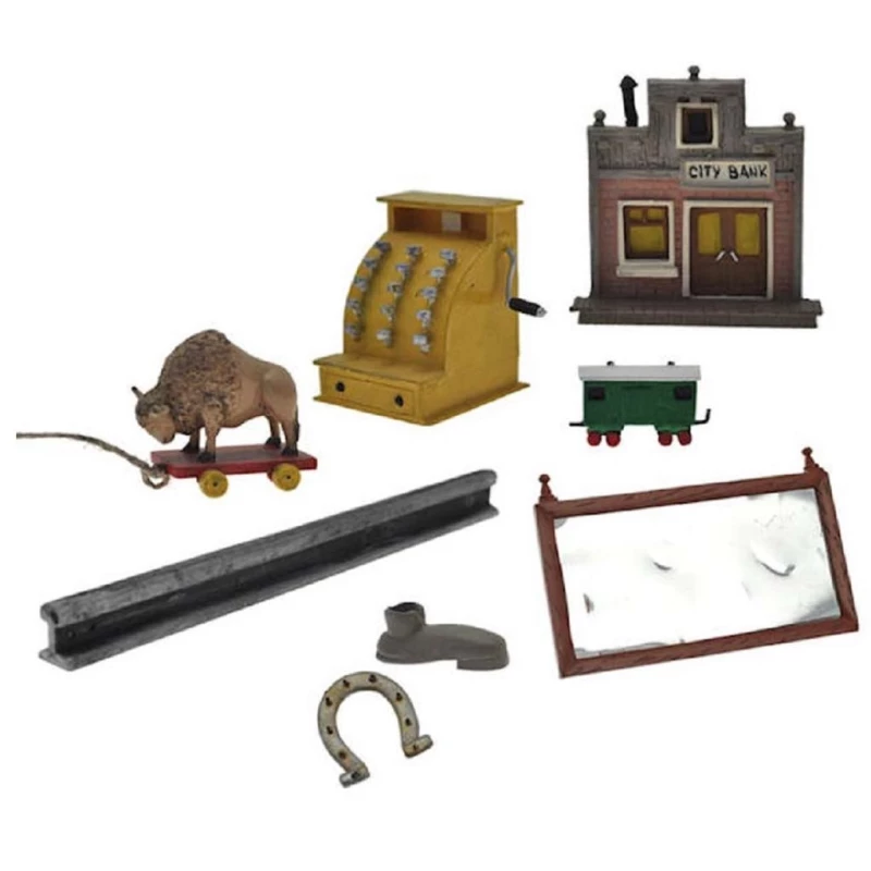 BOITE N° 3 - Lucky Luke Les Objets du mythe 