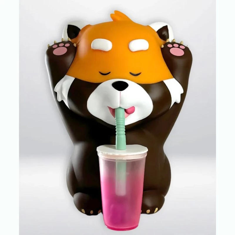 PLASTOY BUBBLE PANDA TEA - Les Héros des Mangas