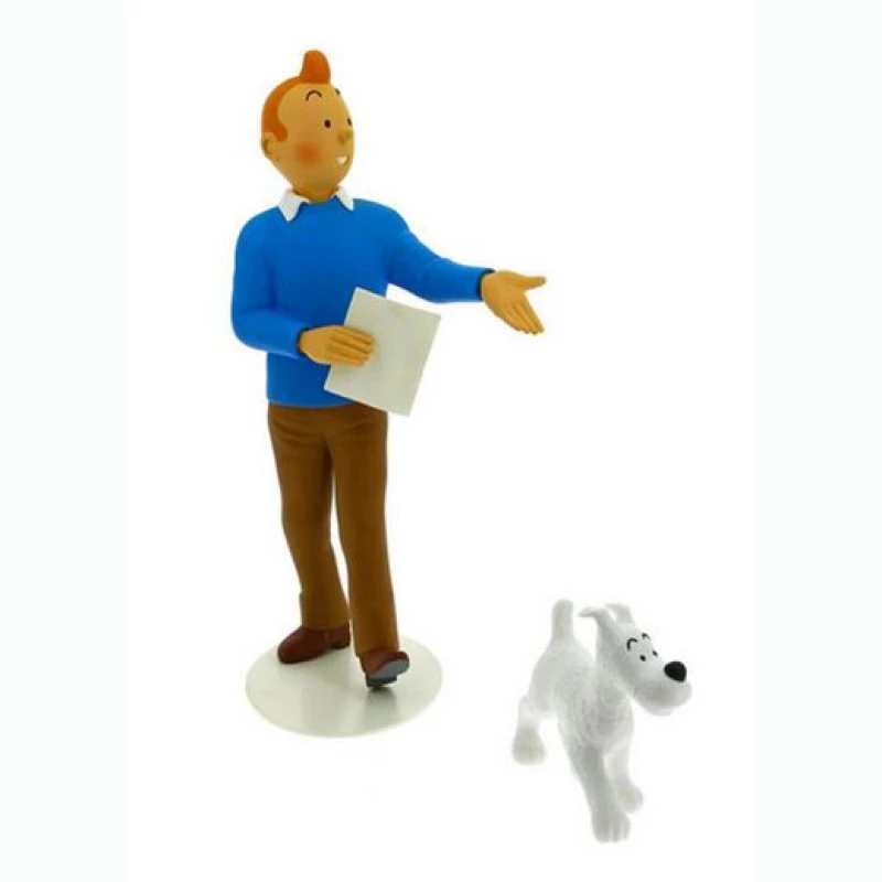 LE MUSEE IMAGINAIRE TINTIN ET MILOU - Tintin Moulinsart Résine