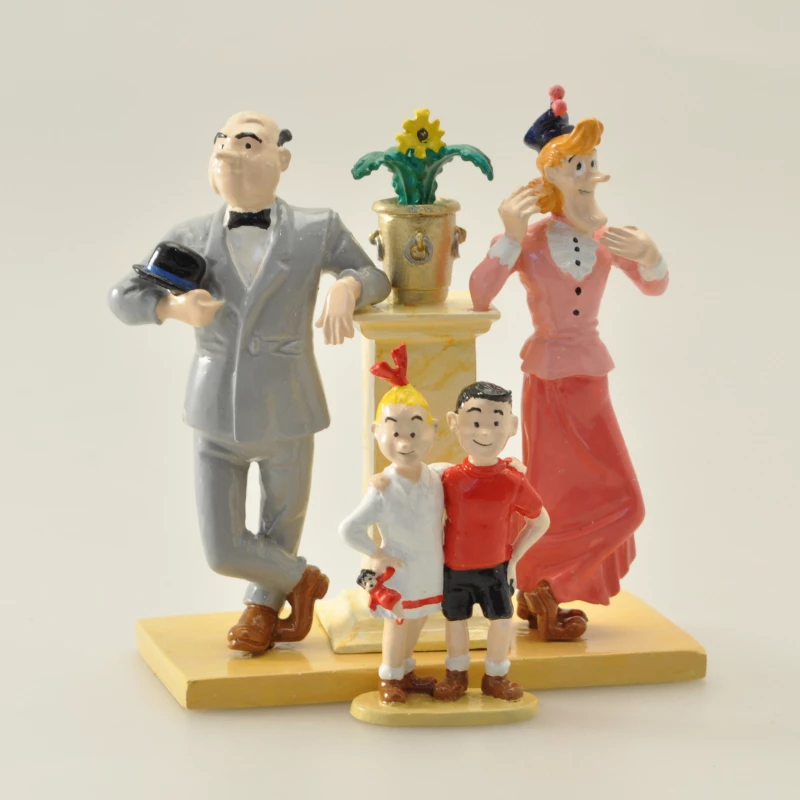 BOB ET BOBETTE SUR LE PIEDESTAL POLYCHROME - Bob & Bobette Classique