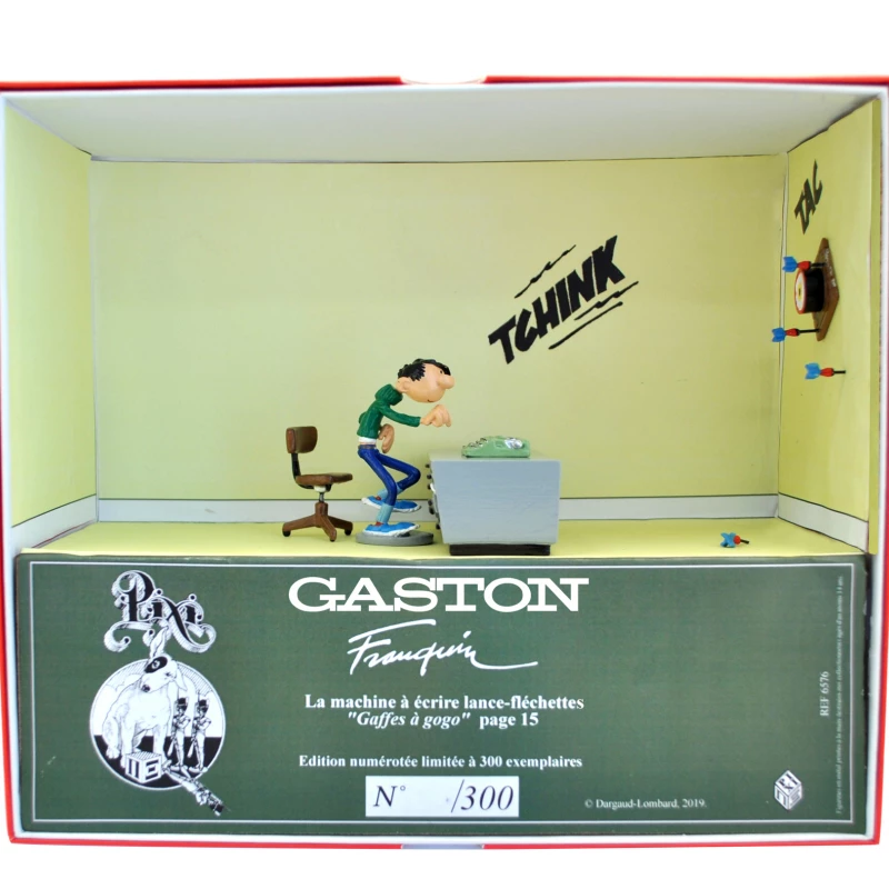 LA MACHINE À ÉCRIRE LANCE-FLÉCHETTES - Gaston Les Inventions I