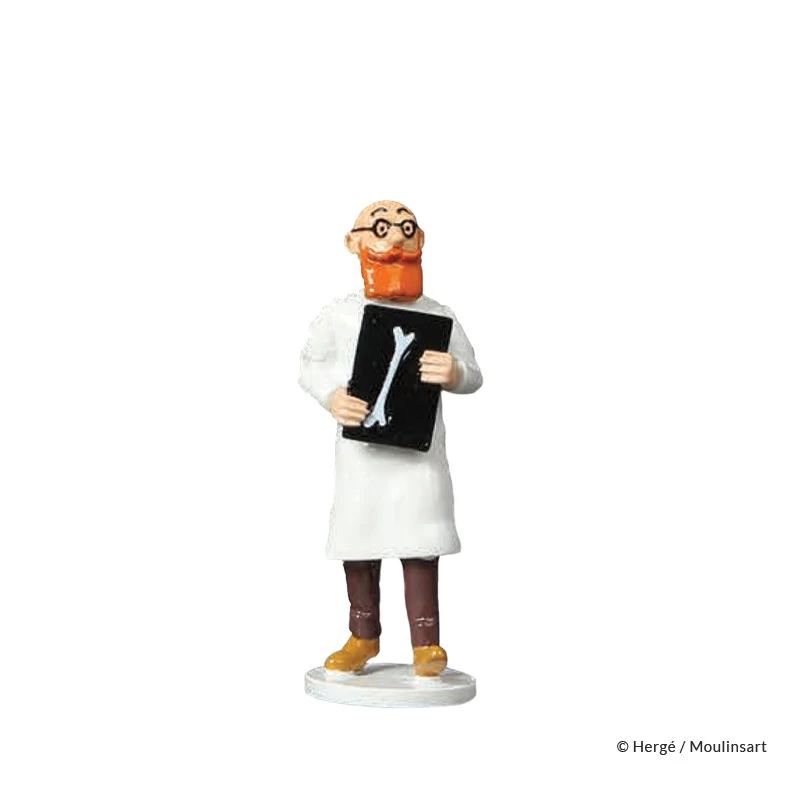 CARTE DE VOEUX - DR. ROTULE - Tintin Moulinsart La carte de vœux