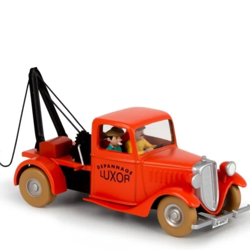 TINTIN VOITURE : LA DEPANNEUSE LUXOR - Tintin Moulinsart Résine