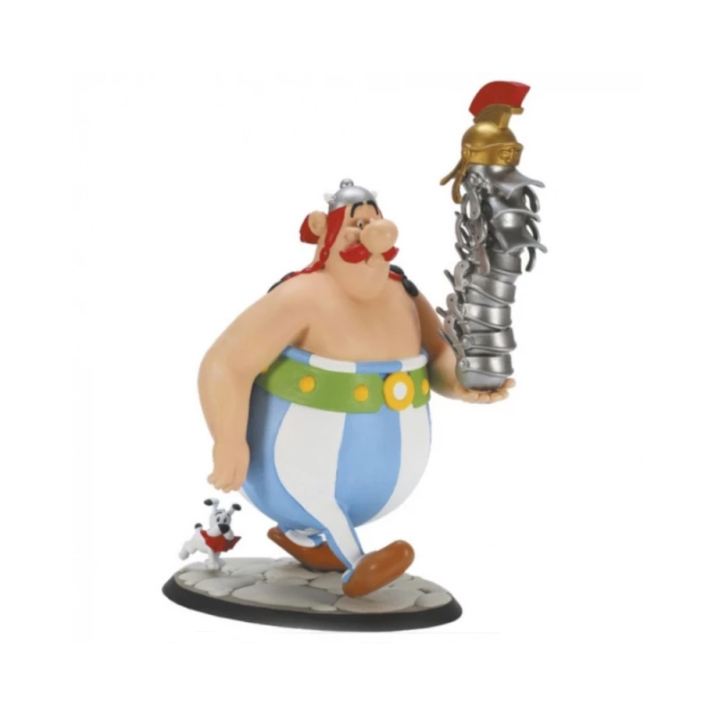OBÉLIX PILE DE CASQUES - Astérix Plastoy