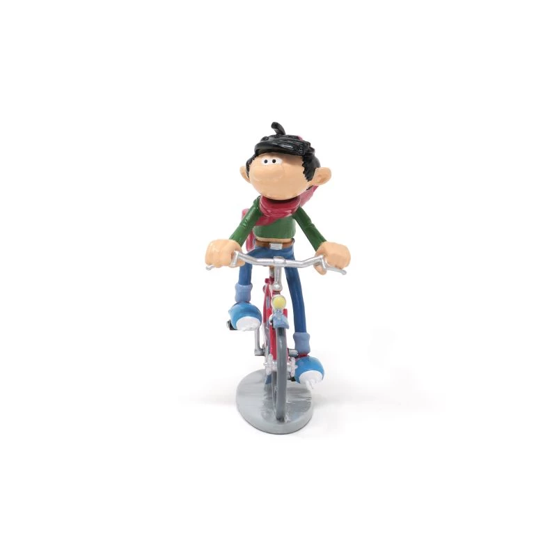 Pixi Gaston Lagaffe à vélo et l'écharpe géante - Gaston Lagaffe
