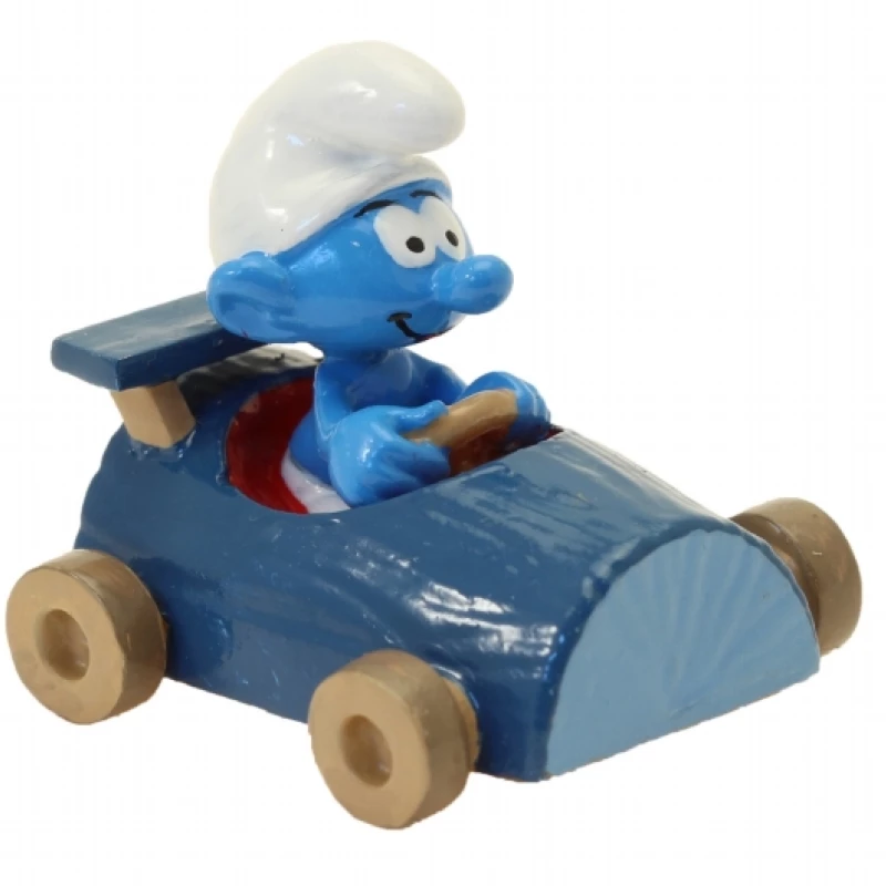 LA ROUTE EN BLEU - Les Schtroumpfs Code de la Route