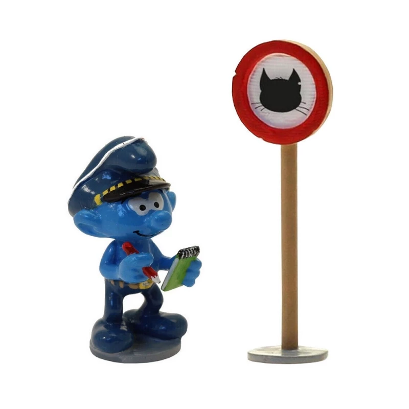 INTERDICTION DE SCHTROUMPFER - Les Schtroumpfs Code de la Route