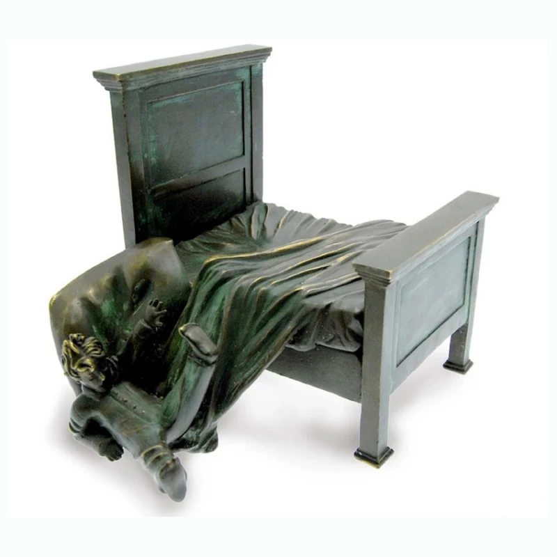 LITTLE NEMO TOMBANT DU LIT BRONZE - Little Nemo
