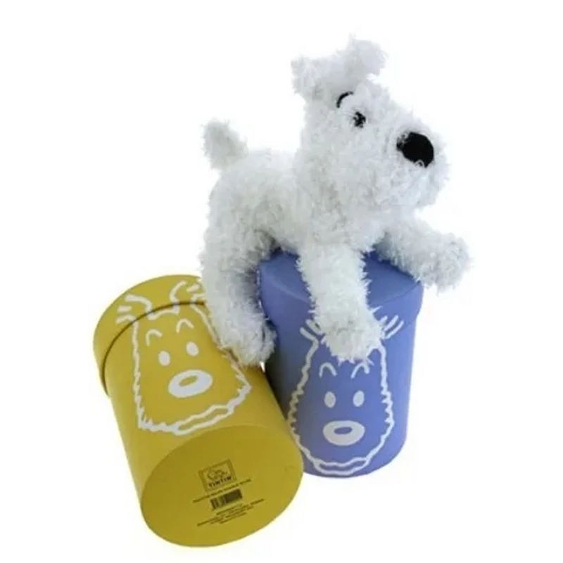 TINTIN: MILOU DEBOUT - PELUCHE SOUPLE 20 CM - Tintin Moulinsart Peluche