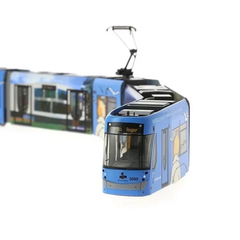 TINTIN TRAM STIB - Tintin Moulinsart Résine